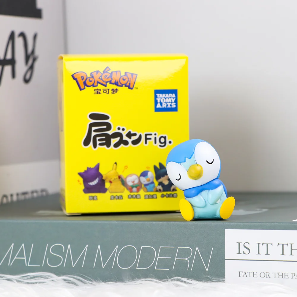 Pokemon Figure Toys Fuecoco Mew Gengar Sylveon Sprigatito 4-6pcs PVC Model Dolls Cute Small Desktop Decoration Gifts With Box