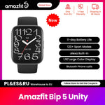 New Amazfit  Bip 5 Unity 46mm Smart Watch 120+ Sport Modes 24-hour Health Monitoring Smartwatch For Android IOS Phone
