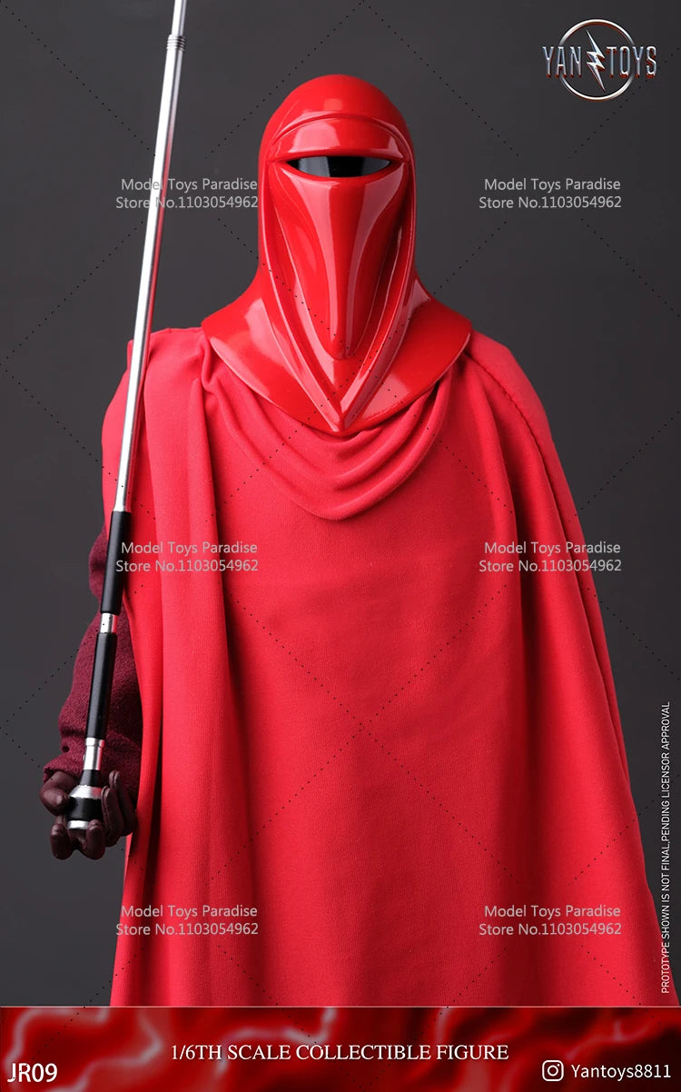 YANTOYS JR09 1/6 Scale Emperor's Royal Guard Red Guards Full Set 12'' Mobile Action Figure Collectible Soldier for Star Wars