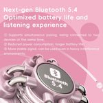 FiiO ANYTIME Bluetooth 5.4 Wireless Headphone Noise Cancelling Bluetooth Earphones Hi-Res Wireless Over-Ear Headphones with mic