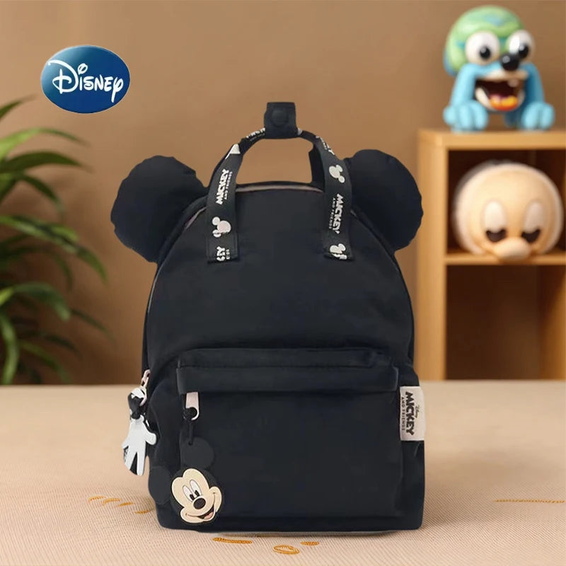New Fashion Disney Mickey Mouse Backpack Lightweight Schoolbag For Kids Cut Backpack For Kindergarten Unisex