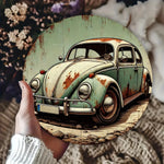 2D Metal Sign - Retro Wall Decor for Home, Bar | Classic Car Enthusiast Gift, Thanksgiving, Halloween, Metal Wall Art Decor