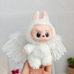 Doll Clothes For Labubu V1 V2 V3 Doll Plush Idol Doll Angel Wings Serise Decoration Accessories Diy Toy Sitting Party Fans Gift