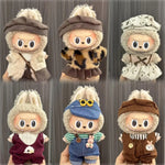 17cm Labubu V2 V1 Trendy Clothes Outfit Accessories Idol Doll Clothing for Kid Gift Labubu Ropa