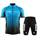 STRAVA Cycling Jersey Set for Men