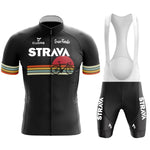 STRNVN Men's Summer MTB Cycling Jersey Set – Breathable Short Sleeve Bike Outfit