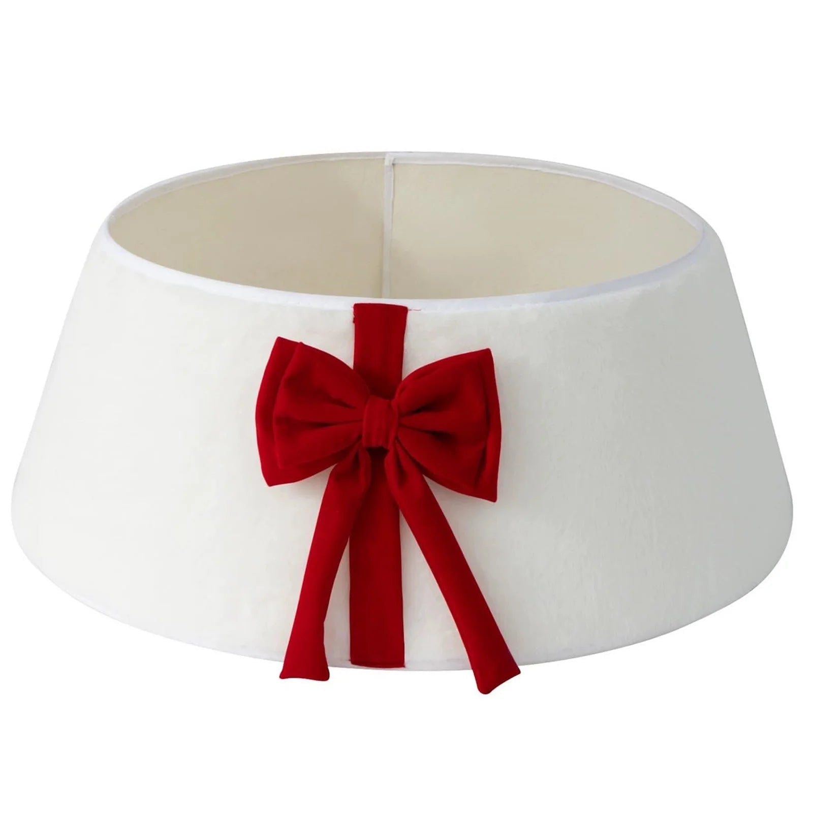 Rustic Christmas Tree Skirt Collar Tree Base Stand Cover Artificial Holiday Decor Skirt Basket Xmas Holiday Home Party Decor