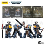 1/18 JOYTOY Action Figure – Warhammer 40K Horus Heresy Space Wolves Logan Ghostwolf Mecha Model