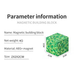 10-300pcs Magnetic Blocks Game Mine Magnet World Toys For Boys Girls STEM Montessori Sensory Cubes Game Toys Gift