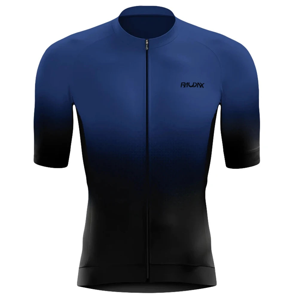 Raudax Summer Cycling Set Man Cycling Jersey Short Sleeve Bicycle Cycling Clothing Kit Mtb Bike Wear Triathlon Maillot Ciclismo