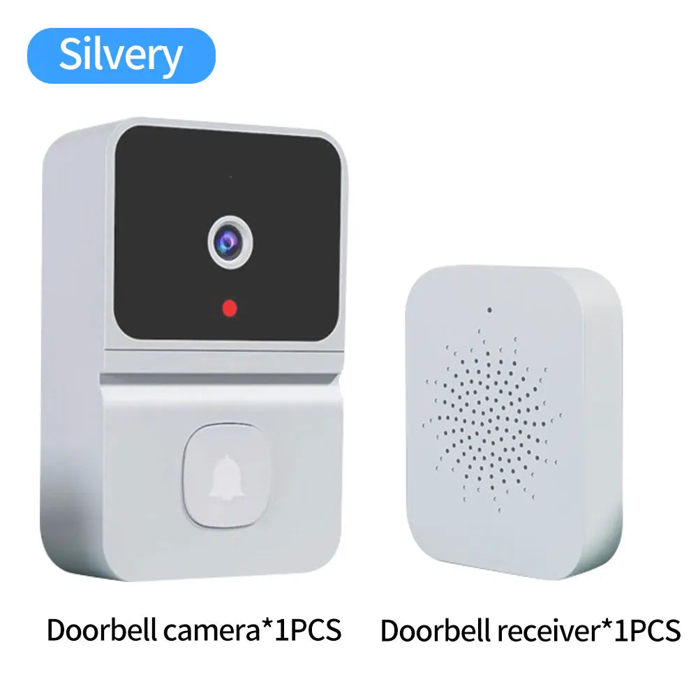 Wireless Doorbell WiFi Outdoor HD Camera Security Door Bell Night Vision Video Intercom Voice Change For Home Monitor Door Phone
