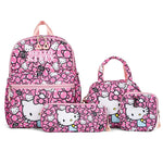 Hello Kittys 4pcs Backpack Set, Pencil Case, Shoulder Bag, Wallet Set, Kuromsi School Bag, Melody Casual Outdoor Daypack