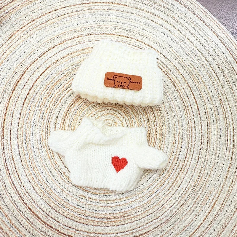 17cm Toy Doll Clothes for Labalbu Accessories Luxury Backpack New Original Clothing for Labbubu Sweater Outfit Mini Cute Bag Hat