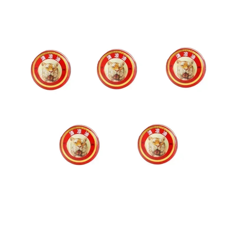 Natural Tiger Balm Essential Oil – Herbal Relief for Cold, Headache, Dizziness, Muscle Pain – Unisex Solid Balm Ointment with Aromatherapy Fragrance – 100% Natural Herbal Formula