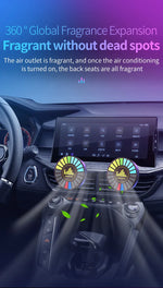 Smart RGB Pickup Lights LED 3D Ambient Lamp Sound Control Music Rhythm Lights Air Freshener for Car Gaming TV Creative Decora