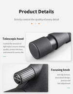 25-75x60 HD Spotting Scope Powerful Monocular Zoom Telescope Prism Waterproof for Birdwatching Target Shooting Camping