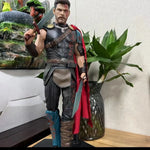 Marvel Super-Heroes Anime Figure Series Captain Marvel Thor Action Figure Toys 1/6 Statue Models Collection Toy Gifts Toys
