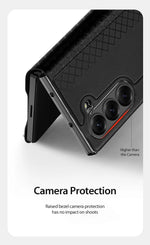 DUX DUCIS Full Protection Business Flip Leather Case for Samsung Galaxy Z Fold 7 6 5 5G Card Pocket Magnetic Closure Cover