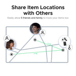 UGREEN Security SmartTrack Card Works with Apple Find My Wallet Bluetooth Tracker Phone Finder Water Resistant (iOS Only)