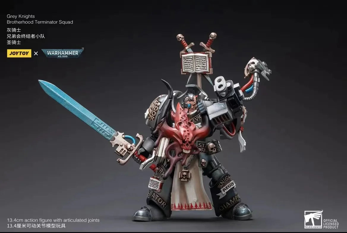 1/18 JOYTOY Action Figure 40K Grey Knight Figures And Mecha Anime Model Toy