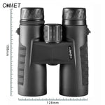 COMET 8x42 10X42 Powerful Binoculars Long Range Waterproof Bak4 Telescope Night Vision High Clarity For Tourism Hunting Camping