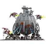 2667pcs MOC Battle Geonosis Diorama Core Ship Star Model Christmas Gift Building Blocks Construction Assemble DIY Toy Brick Kids