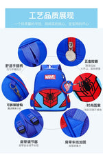 New Children School Bag Boys Girls Spider Man Cartoon Kindergarten Schoolbags Kids Orthopedic Backpacks 4-13 Year