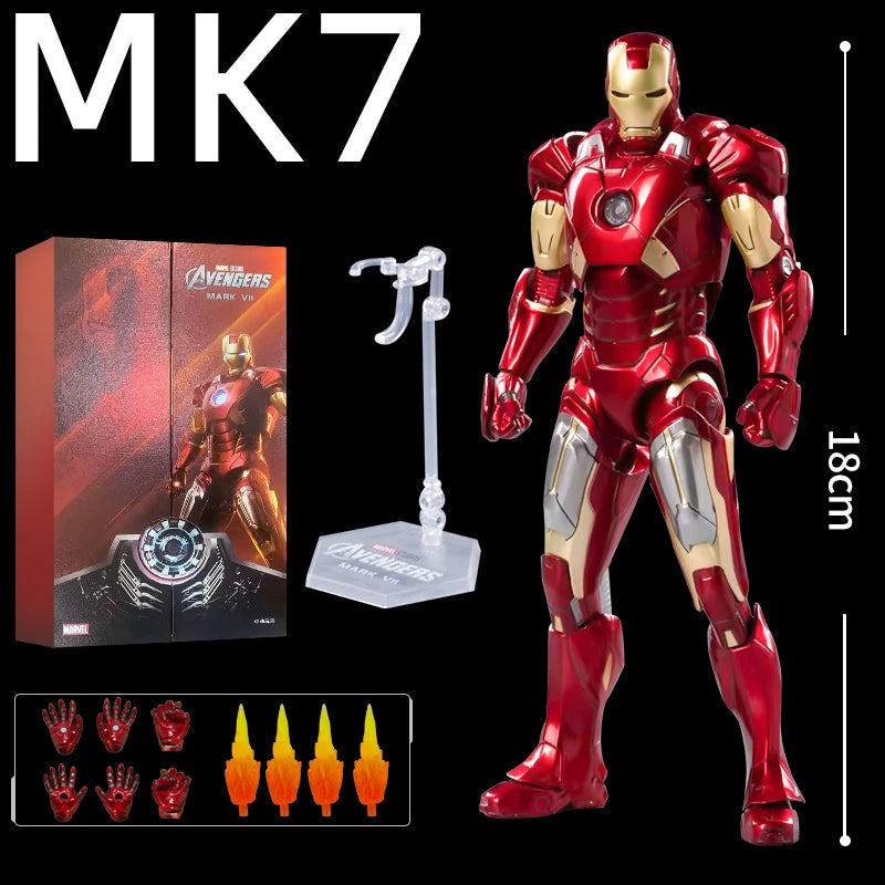 Original Iron Man Legends Mk42 War Machine MK1 MK2 MK3 MK4 MK5 MK6 MK7 Spider Man Avengers Infinity War Action Figure