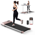 300lbs Treadmill for Home 2.5HP Treadmills Walking Pad LCD Digital Data Display 2in1 Walking Running Fitness Exercise Machine