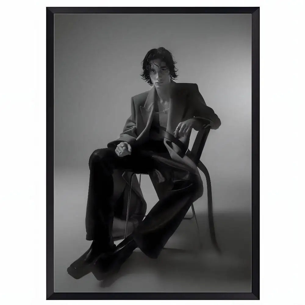 Popularity soars S-Sombr S singer Poster HD art sticky wall waterproof home living room bar office aesthetic decoration