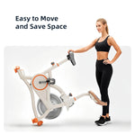 Exercise Bike Spinning Sport Indoor Flywheel Quiet Magnetic Resistance Bicycle Aerobic Exercise ﻿Heart Rate Calories Bluetooth