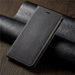 Leather Flip Phone Case For Xiaomi Redmi Note 8 9T Note 10S 11S 12 13 14 Pro Fashion Magnetic Wallet Bracket Shockproof Cover