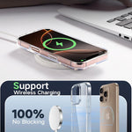 Luxury Crystal Case for iPhone 17 Air 16 15 14 13 12 11 Pro Max Back Shell Military Grade Hybird Case for iPhone 17 Pro Max Capa