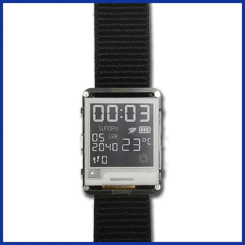 ESP32 p4 E-ink Display Open Source Watch V2.0 ePaper Smartwatch DIY Dial With Bluetooth And WiFi Programmable For Developers
