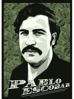 Lord Pablo Escobar Narcos Mugshot Poster Canvas Painting Colombian Drug Gangster Wall Art For Living Room Home Decoration