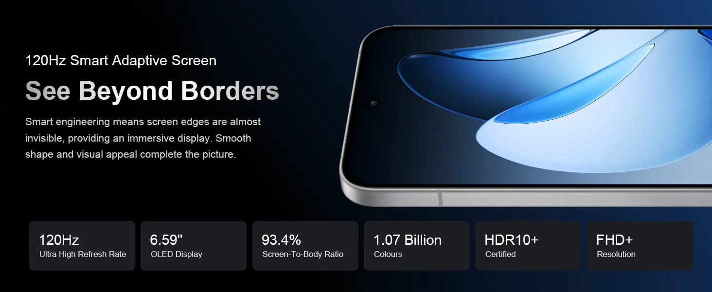 OPPO Reno13 5G 12+256GB, AI Smartphone Android Without Contract, Mobile Phone, Dimensity 8350 5G, 120Hz 6.59 Inch AMOLED Screen, 50MP AI Main Camera, SUPERVOOC 80W, 5600mAh Battery, IP69, 4K Video