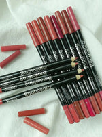 12-color Lip Liner Matte Lipstick Pencil Long-lasting Makeup Lip Liner Valentine gift 12pcs