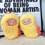 Instant Noodle Bucket Clothes For Labubu doll outfit corn milk box Travel Style Kid Toy Gift no doll