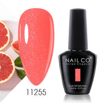 NAILCO 15ml Top Coat And Base Coat Art Design Gel Nail Polish Top Base Coat UV LED Soak Off Gel Nail Varnish