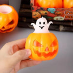 1/4/8PCS Halloween Pumpkins Stress Balls Slow Rebound Sensory Toys Trick Decompress Pumpkin Fidget Toys Party Favors Kids Adults