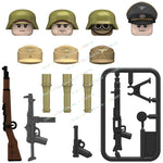 N601-650 MOC Military War Infantry Soldiers Action Figures Creative Bricks Accessories Building Blocks Children's Toys Gifts