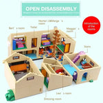 IN Stock 71016 71006 Kwik E Mart and Supermarket House Model Bricks Building Blocks Home Decor Toys Birthday Christmas Gifts