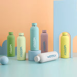 Watersy 500ML/17oz Stainless Steel Small Mouth Thermals Vacuum Portable Leak-proof Sports Water Bottle Gym Kettle