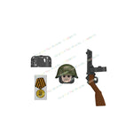 N601-650 MOC Military War Infantry Soldiers Action Figures Creative Bricks Accessories Building Blocks Children's Toys Gifts