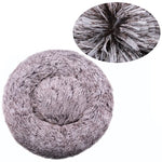 40-90cm 6 Sizes Round Pet Bed for Large Dog Bed Super Soft Cat Bed Plush Dog House for Medium Dog House Winter Warm Sleeping