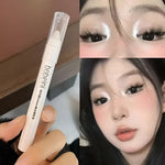 Eye Makeup Highlighter Pencil, Undereye Brightener Pencil, Dual-End Eye Shadow Stick, Smudge-Proof Eye Makeup Face Contouring
