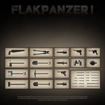 Germany Series Tank III L WW2 Military Series Tank Building Blocks  Bricks Model Set for Kids Educational Toys Christmas Gifts