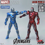 ZD Toys Marvel Studios Iron Man MK3 Action Figure MK35 MK24 MK40 MK38 Tony Stark Ironman Figure Action Collect Toy Gift