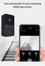 Wireless Doorbell WiFi Outdoor HD Camera Security Door Bell Night Vision Video Intercom Voice Change For Home Monitor Door Phone