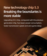 BT8 Wireless Bluetooth Earphones Headphones Outdoor Sports Headset 5.3 With Charging Bin Display Touch Control Earbuds for Muisc